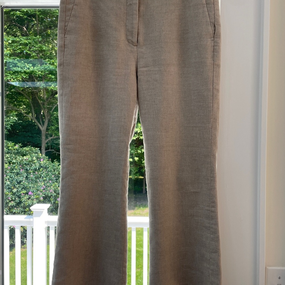 J. Crew Tan Ankle Cropped Pants